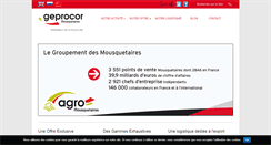 Desktop Screenshot of geprocor.fr